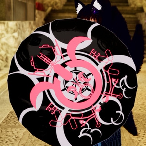 【3Dモデル】番傘　CFA－A－XI　光残響 缩略图 3