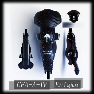 【3Dモデル】CFA-A-Ⅳ　Enigma