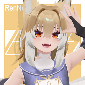 【オリジナル3Dモデル】 蓮乃 -RenNo- 