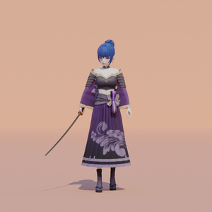 Anime Character - Female Samurai