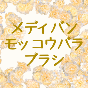 モッコウバラブラシとペン先用素材