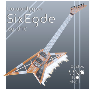 3Dモデル「Sixedge」カラバリ8色あり 缩略图 6