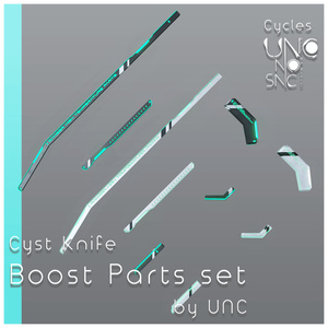 3Dモデル「Cyst Boost Parts set」カラバリ12色あり 缩略图 7