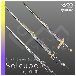3Dモデル「Solcuba v1.0」PB対応 カラバリ10色有