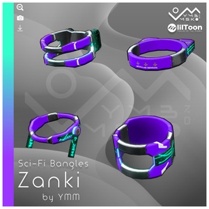 【無料】3Dモデル「Zanki v1.0」PB対応 カラバリ11色有 缩略图 3