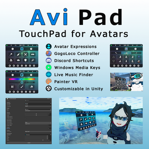 Avi Pad - Customizable Touchpad for Avatars