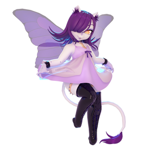 [VRChat] Butterfly model