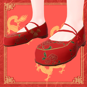 【32アバター対応】Okome`s China Dress【VRC想定】 缩略图 2