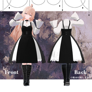 【31アバター対応】Gothic Dress #29【VRC想定】 缩略图 2