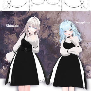 【31アバター対応】Gothic Dress #29【VRC想定】 缩略图 11