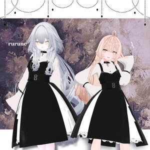 【31アバター対応】Gothic Dress #29【VRC想定】 缩略图 8