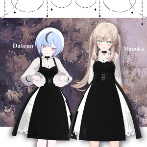 【31アバター対応】Gothic Dress #29【VRC想定】 缩略图 13