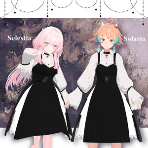 【31アバター対応】Gothic Dress #29【VRC想定】 缩略图 12