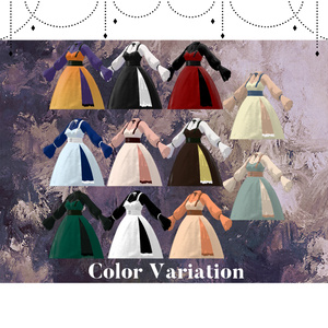 【31アバター対応】Gothic Dress #29【VRC想定】 缩略图 3