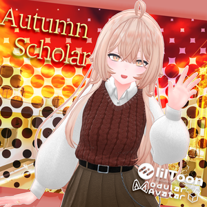 【33アバター対応】Autumn Scholar #26【VRChat想定】