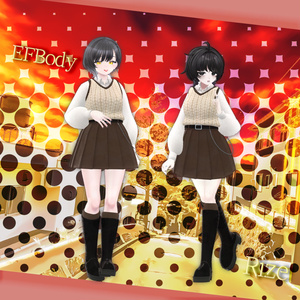 【33アバター対応】Autumn Scholar #26【VRChat想定】 缩略图 5