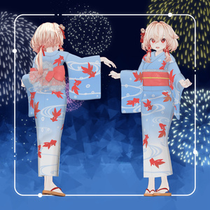 【複数アバター対応】おこめの浴衣【VRC想定】 缩略图 20