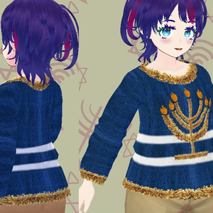 Ugly Hanukkah Sweater for VRoid