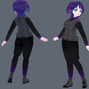 Spooky Prep Uniform (Pants and Skirt Edition)
