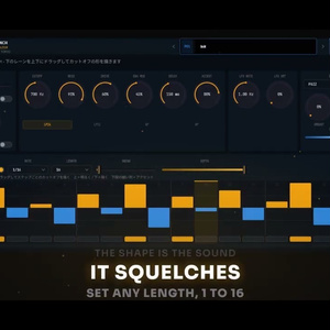 【無料VST3】ACIDQUENCH — 16ステップでカットオフを描くアシッドフィルター