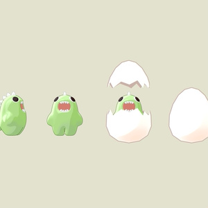 🦕ふりふり尻尾恐竜スーツ【まめひなた対応】 缩略图 3