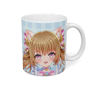 【いつでもいっしょ】ぷりむとひといきマグカップ