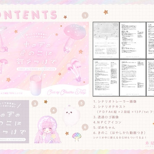 CoC6thシナリオ『キの字のきのこに気をつけて』