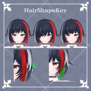 【オリジナル3Dモデル】シュカ - Choucas - #Choucas3D (7sBody) 缩略图 7