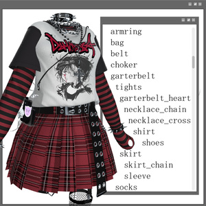 【複数アバター対応】SubcalPunk☆Tokyo【VRChat】 缩略图 4
