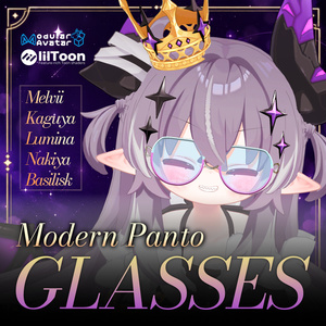 RPキャンペーン中　ModernPantoメガネ　8アバター対応