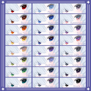 【91アバター対応】『よひら』(Eye texture) 缩略图 3
