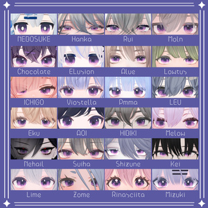 【91アバター対応】『よひら』(Eye texture) 缩略图 6