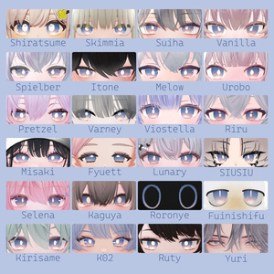 【96アバター対応】『みめい』(Eye texture) 缩略图 7