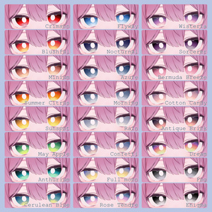 【96アバター対応】『みめい』(Eye texture) 缩略图 3