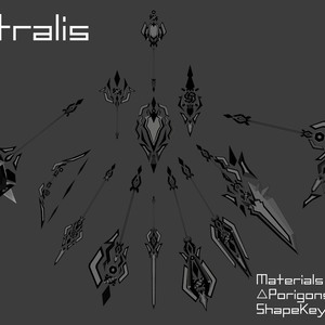 【サブアーム化するオリジナル変形武器】ACP-001-EC-Astralis (アストラリス)