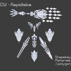 【サブアーム化するオリジナル変形武器(盾)】Aspidiske(アスピディスケ)