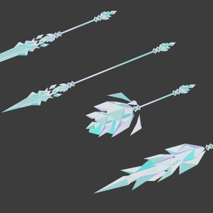 【オリジナル変形武器】EncelusGlacies＆DustTailGlacies（グラキエス）（剣・メイス・槍） 缩略图 7