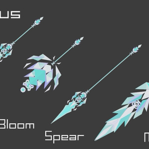 【オリジナル変形武器】EncelusGlacies＆DustTailGlacies（グラキエス）（剣・メイス・槍） 缩略图 2