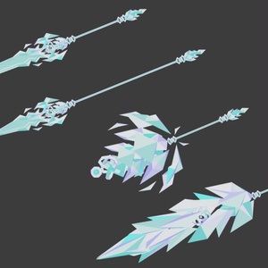 【オリジナル変形武器】EncelusGlacies＆DustTailGlacies（グラキエス）（剣・メイス・槍） 缩略图 6