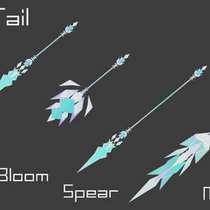 【オリジナル変形武器】EncelusGlacies＆DustTailGlacies（グラキエス）（剣・メイス・槍） 缩略图 3