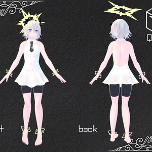 ネフィリムのネイ・ミルゼラピス【VRChat向けオリジナル３Dモデル（アバター）】 缩略图 3