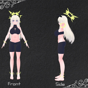 成長したネフィリムのネイ・ミルゼラピス(大人ver)【VRChat向けオリジナル３Dモデル（アバター）】 缩略图 6