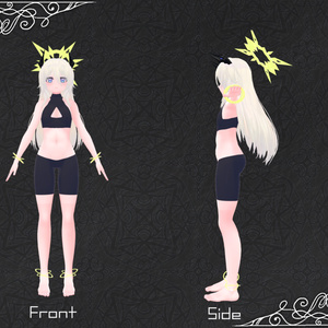 成長したネフィリムのネイ・ミルゼラピス(大人ver)【VRChat向けオリジナル３Dモデル（アバター）】 缩略图 7