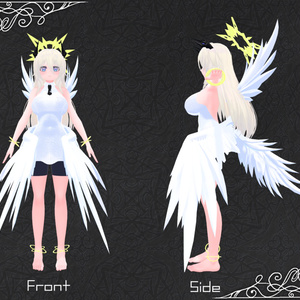 成長したネフィリムのネイ・ミルゼラピス(大人ver)【VRChat向けオリジナル３Dモデル（アバター）】 缩略图 4