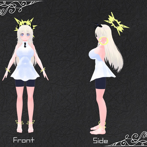 成長したネフィリムのネイ・ミルゼラピス(大人ver)【VRChat向けオリジナル３Dモデル（アバター）】 缩略图 5