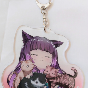 キーホルダー1 楽天市場】AA-271-1 Super Dio ZX アクリル製 金黒 ゴールド2重リング