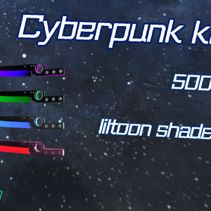 Cyberpunk knife