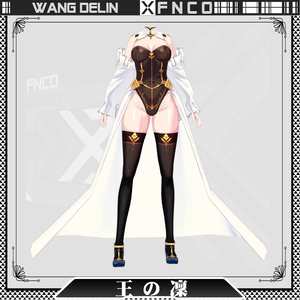 Vroid - 王の凛/職業服/Wang Delin
