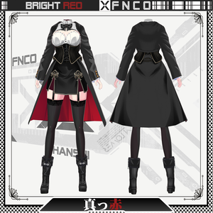 Vroid - 真っ赤/職業服/bright red
