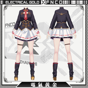 Vroid - 電気黄金/職業服/Electrical Gold